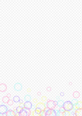 Colored Round Sphere Water Transparent 