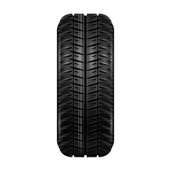 Car tire vector icon.Realistic vector icon isolated on white background car tire.