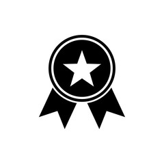 Achieve vector icon illustration sign. Award vector icon. medal Vector icon . Achievement