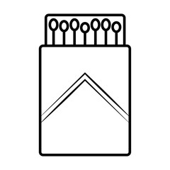 Matchbox icon vector illustration photo