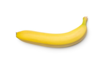 Fototapeta na wymiar Fresh banana isolated on white background