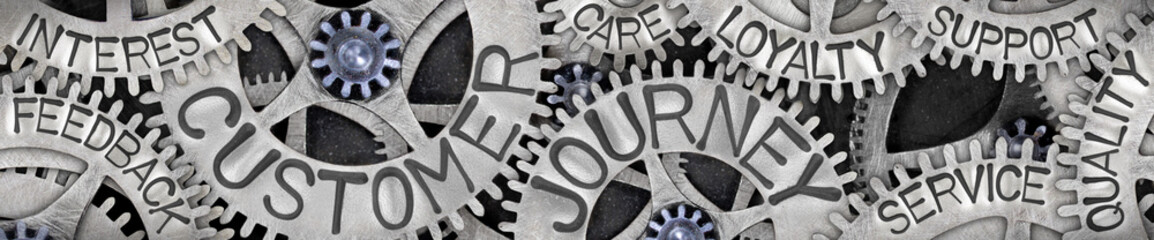 Metal Wheels with Customer Journey Concept