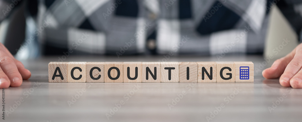 Canvas Prints Concept of accounting