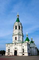 Yegoryevsk, Russia - August, 2019: Alexander Nevsky Cathedral