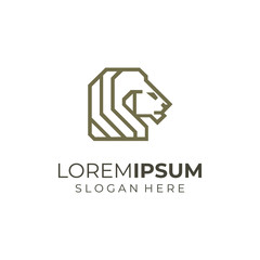 logo vecotr lion