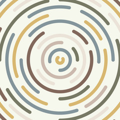 Abstract minimal round line shape element pattern artwork background. illustration vector eps10