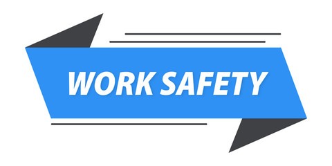 la sécurité du travail bannière