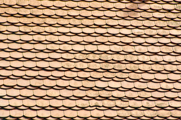 Ceramic roof pattern