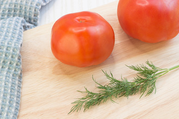 tomatoes and parsley