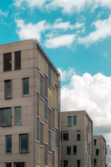 Modern office building in Oslo, Norway. Architecture photography.