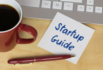 Obraz na płótnie Canvas Startup Guide