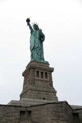 Naklejka na ściany i meble Low Angle View Of Statue Of Liberty