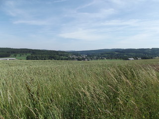 Sommerlandschaften im ländlichen Deutschland
