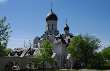 MOSCOW, RUSSIA - May, 2018: Saint Seraphim of Sarov churches in Moscow. North Medvedkovo
