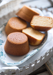 ティータイムの蜂蜜マフィン