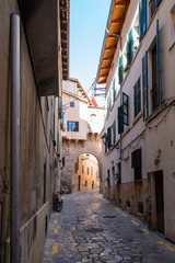 enge Gassen in einem Spanischen Ort