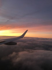 Fototapeta premium airplane in the sky