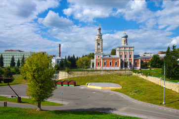SERPUKHOV, RUSSIA - September, 2019: Church Of The Assumption Of The Blessed Virgin