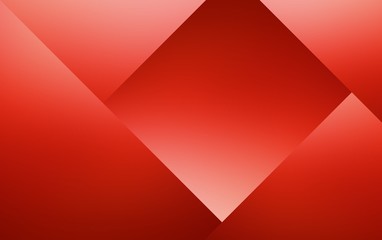 Red overlap plain background. Minimal layout empty template.