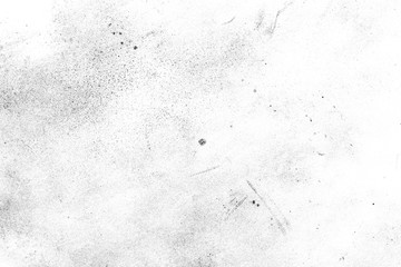 black sand isolated on white