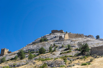 Fototapeta na wymiar fortress ruins