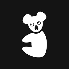 Koala bear icon animal symbol, logo, symbol