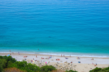 Coastline in Oludeniz, Turkey