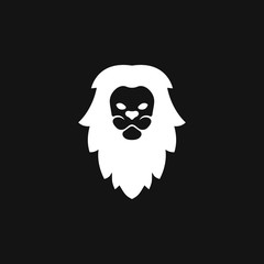 Lion vector icon. Key ideas is business, design, branding