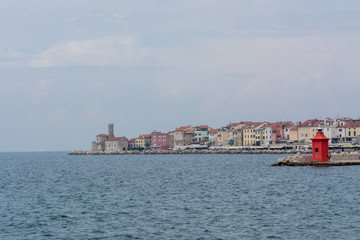 Port of Piran in Slovenia