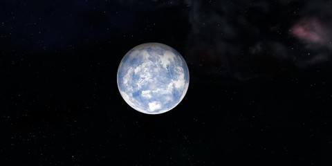Obraz na płótnie Canvas Earth-like planet