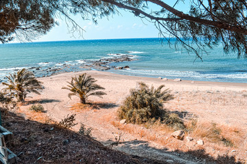 natur of zyprus - look on the ocean - greece 