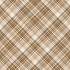 Seamless pattern in spring brown colors for plaid, fabric, textile, clothes, tablecloth and other things. Vector image. 2