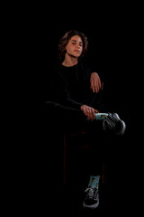 Attractive young model