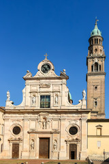 Fototapeta na wymiar Parma, Italy. Beautiful architecture of catholic church (Chiesa di San Giovanni Evangelista).