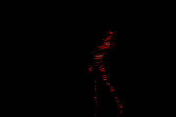 Modern dance performer