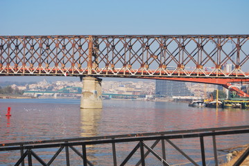 bridge in belgrade