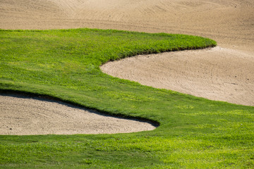 Golf Course con Bunkers © Eduardo