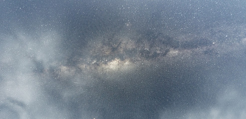 The Milky Way taken from Southern Australia. Two images hdr merge