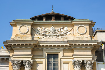 Parma, Italy. Beautiful architecture of Parma city centre.