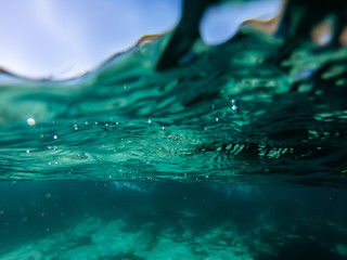 El azul del mar Mediterr&aacute;neo