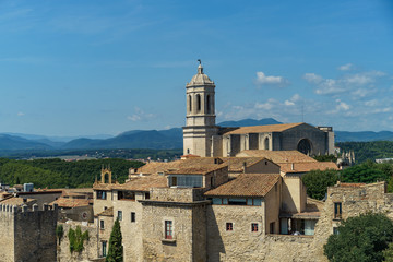 Fototapeta na wymiar Girona landmarks