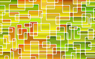 abstract vector stained-glass mosaic background
