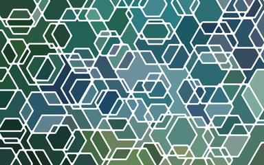 abstract vector stained-glass mosaic background