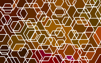 abstract vector stained-glass mosaic background