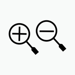 vector magnifying glass