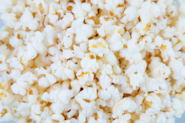 lots of white popcorn