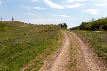 Lookout tower on the Nagyvolgy-teto mountain in the Bukk