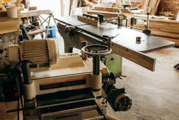 View of the production hall of carpentry