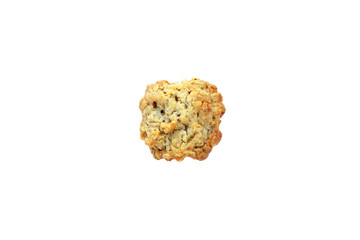square shaped oatmeal biscuit, snack oatmeal cookie, healthy oatmeal cookie, wholegrain cookie, cereals biscuit, oat biscuit, isolated on white background, isolate