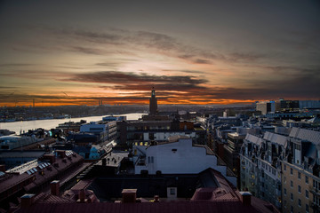 Obraz premium Stockholm Night life / Sweden 